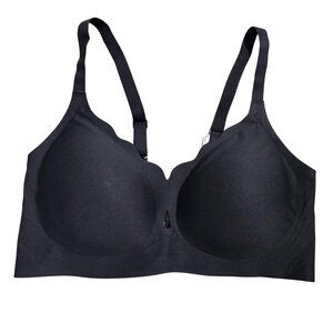 NWT | ProKloud Seamless Wireless Bra | Black Scalloped Neckline | XXL